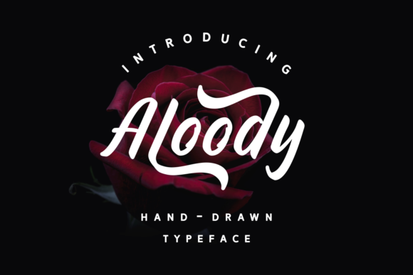 Aloody: A Hand-Drawn Typeface Built for Campaign Visuals