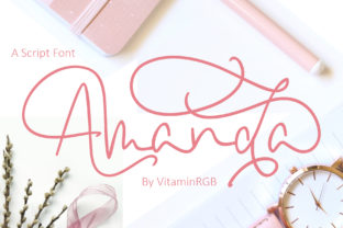 Amanda Script: A Handwritten Font for Small Business Branding