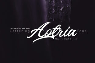 Aotria: Script Handwritten Font Reviewed for Real Projects