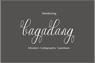 Bagadang Font: Elegant Script for Crafters & Sellers