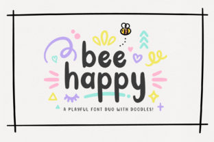 Bee Happy Duo: A Playful Font for Business