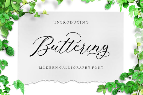 Butterling: A Elegant Script Font