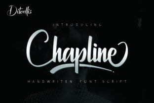 Chapline: A Script Handwritten Font for Handmade Labels, Cards, and Shop Branding