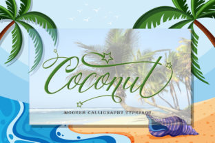 Coconut: A Modern Script Font for Web Design