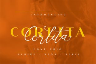 Corlita Trio: A Modern Font Trio for Editorial Design
