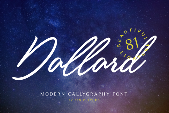 Dallard Font Review: A Modern Calligraphy Typeface for Brand Identity Work