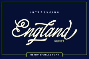 England Script: A Designer’s Honest Take on a Handwritten Display Font