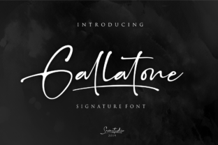 Gallatone: A Handwritten Script Font Built for Digital Branding