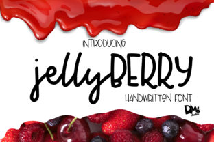 Jelly Berry: A Fun Font Duo for Small Business Branding