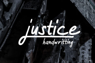 Justice Font Review: How a Simple Handwritten Typeface Can Elevate Your Small Business Branding