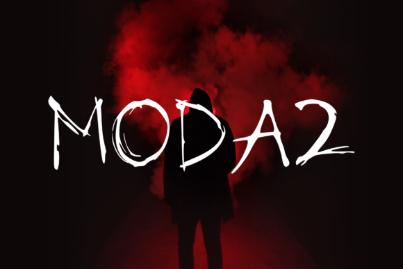 Modaz: A Handcrafted Horror Typeface for Makers and Sellers