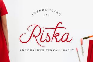 Riska Script: A Handwritten Font for Creative Projects