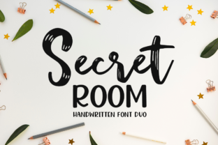 Secret Room Duo: A Playful Font for Handmade Product Makers