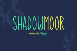 Shadowmoor: A Handwritten Typeface for Editorial Storytelling