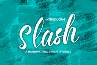 Slash Font: Handwritten Style for Creative Projects