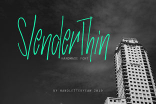 Slender Thin: A Script Font That Gives Small Brands a Polished Edge