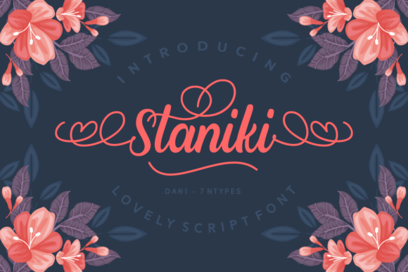 Staniki Review: A Script Font That Balances Elegance and Edge in Branding Work