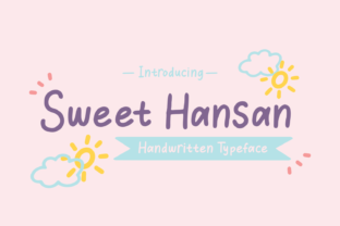 Sweet Hansan: A Handwritten Font for Small Business Style