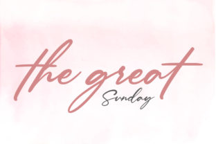 The Great Sunday Font