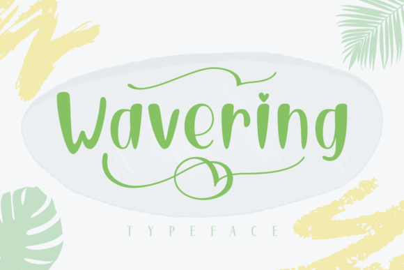 Wavering: A Script Font for Elegant Design
